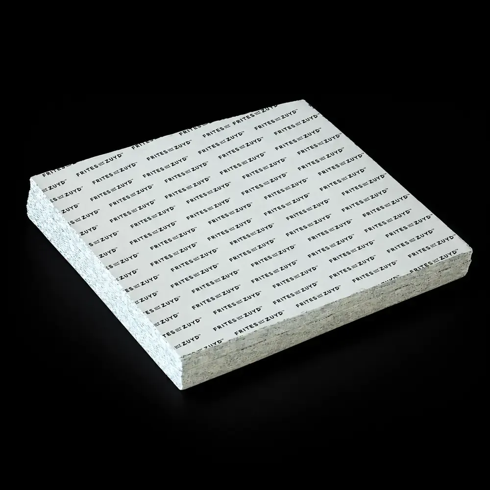 Stapel vetvrij papier met het merkpatroon
